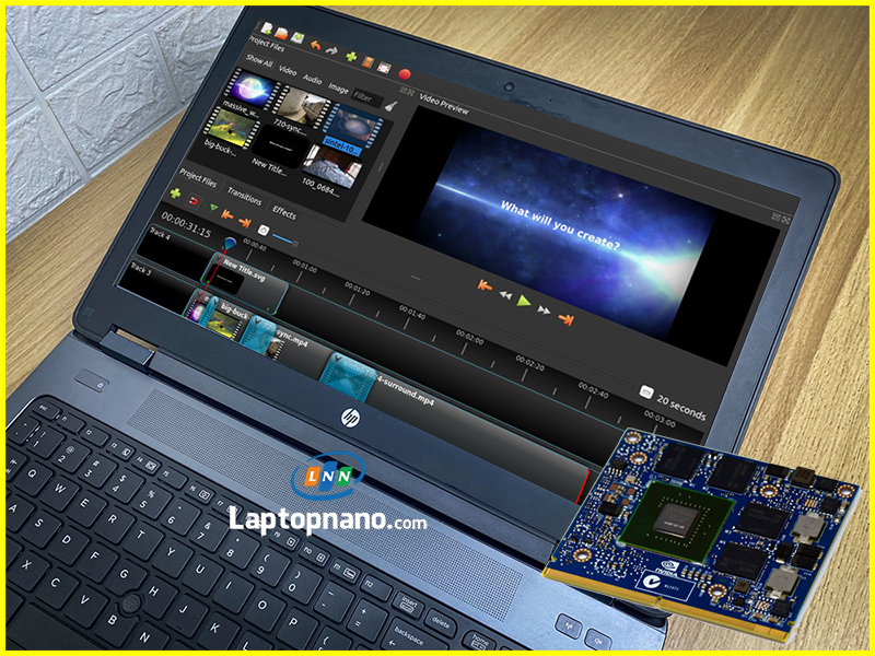 Laptop HP Zbook 15 G2 Core i7-4810MQ trang bị card đồ họa rời NVIDIA Quadro K1100M mạnh mẽ