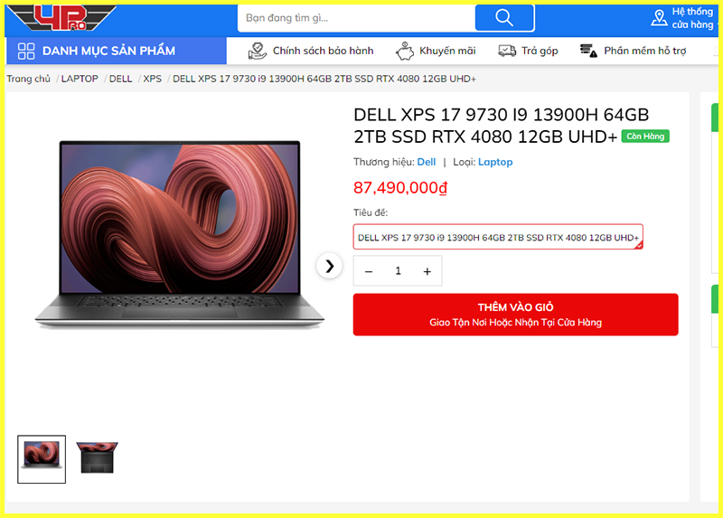 Dell XPS 17