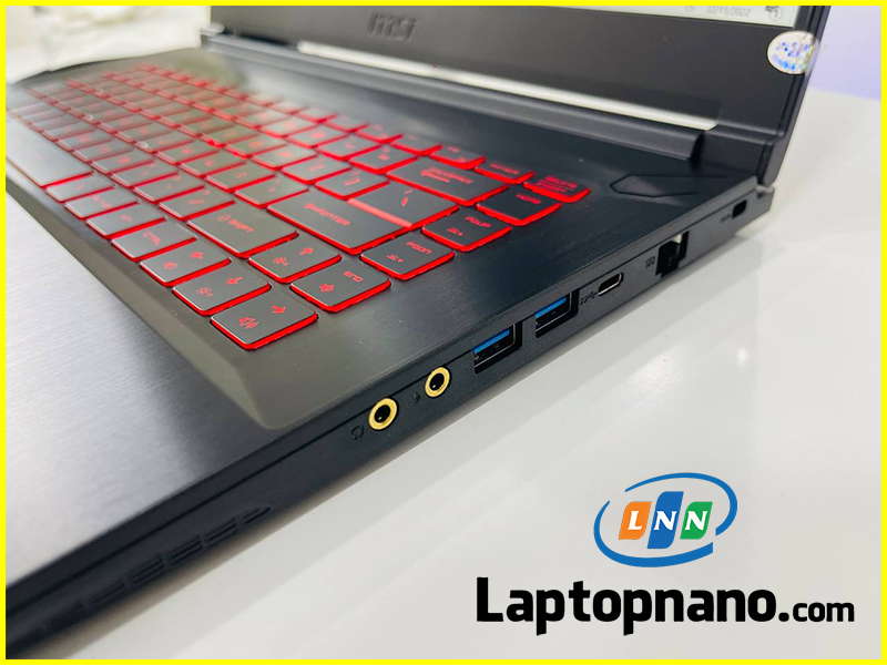 Laptop MSI GF63 Thin 10SC Core i7 10750H trang bị Kết nối đa dạng 1