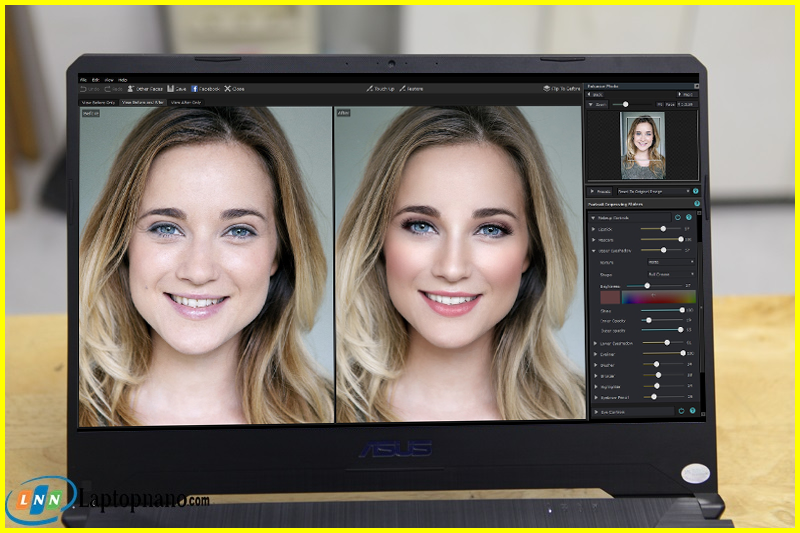 Laptop Asus TUF FX505GT-HN111T Core i5-9300H trang bị Màn hình 15.6 inch IPS Full HD với tần số quét 144Hz