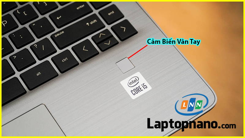 Laptop HP 340s G7 Core i5-1035G1 trang bị Bảo mật vân tay - An toàn và tiện lợi