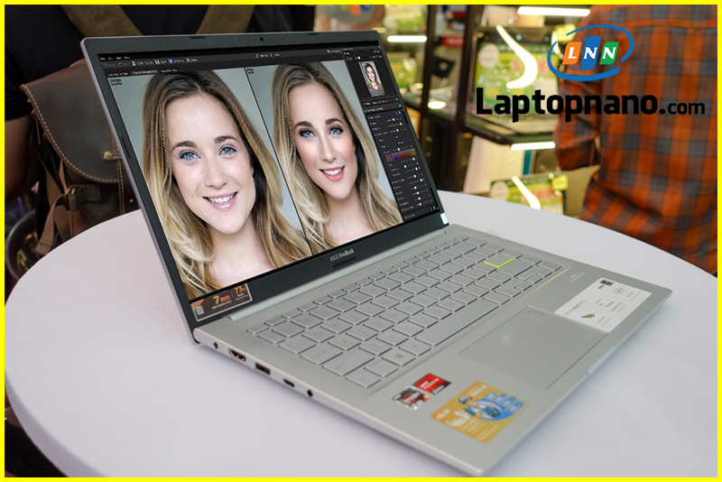 Laptop Asus Vivobook M413IA-EK480T Ryzen 5-4500U trang bị Màn hình 14.0-inch Full HD sắc nét