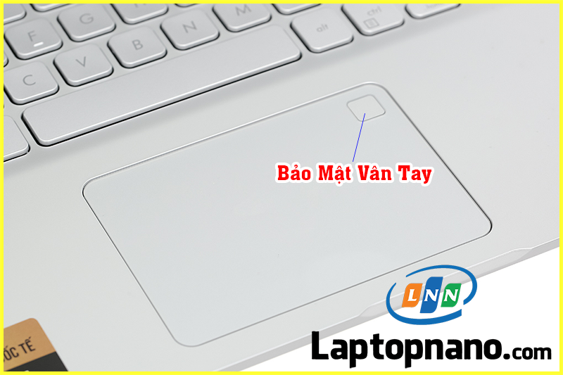 Laptop Asus Vivobook X515EA-BQ993W i5-1135G7 trang bị Bảo Mật Vân Tay Hiện Đại
