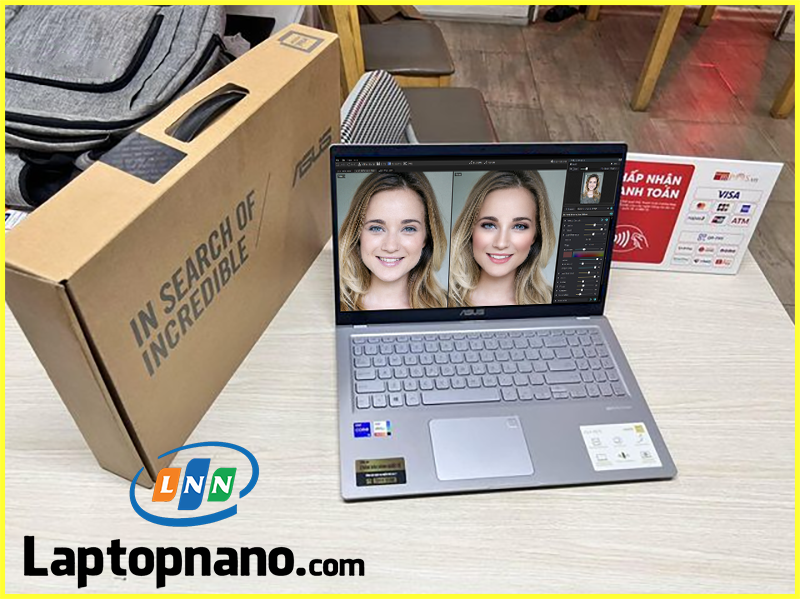 Laptop Asus Vivobook X515EA-BQ993W i5-1135G7 trang bị Màn Hình 15.6-inch Full HD