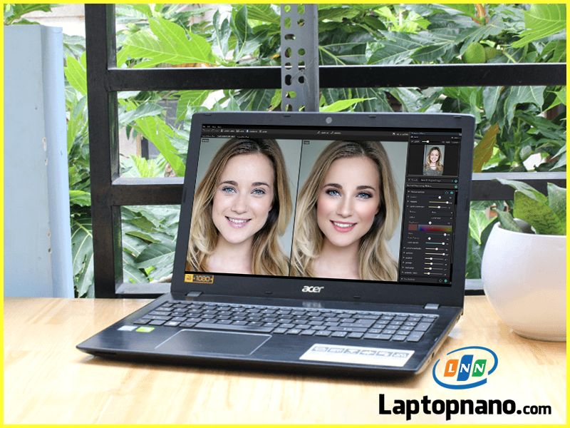 Laptop Acer Aspire F5-573G Core i5-7200U trang bị Màn hình 15.6-inch Full HD siêu nét