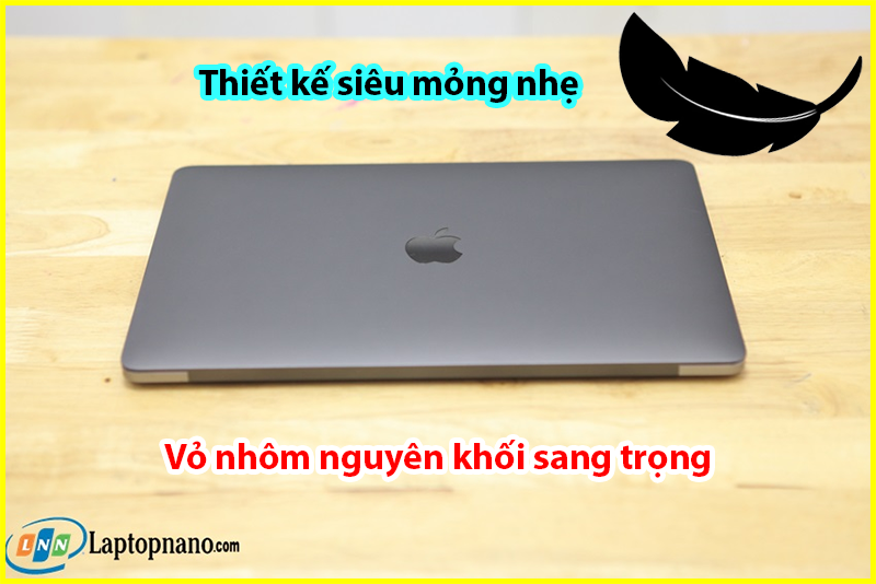 MacBook Pro 13-inch 2016 Touch Bar Core I7-6567U Thiết kế mỏng nhẹ, hiện đại: