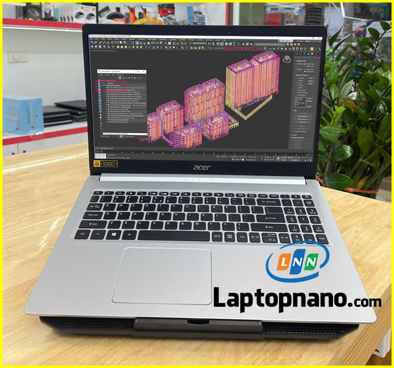 Laptop Acer Aspire 5 A515-55-55HG Core i5-1035G1 trang bị Card đồ họa tích hợp Intel UHD Graphics