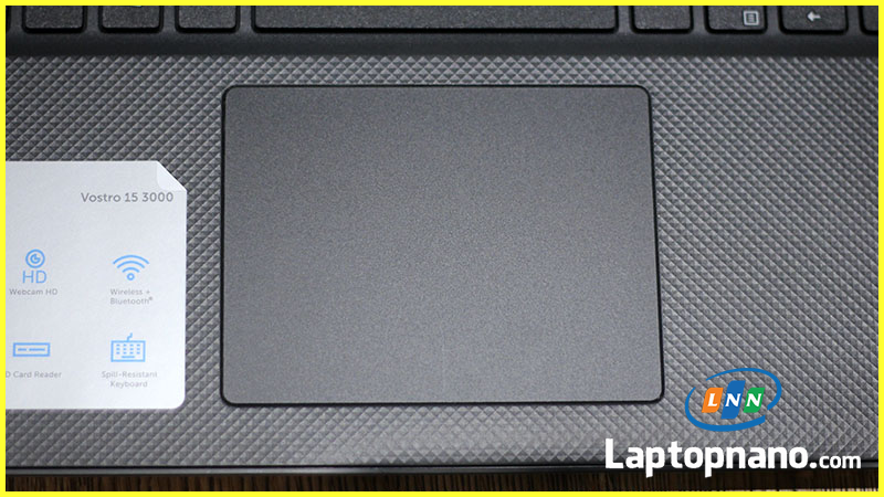 Laptop Dell Vostro 3580 i5-8265U trang bị Touchpad độ nhạy và chính xác cao