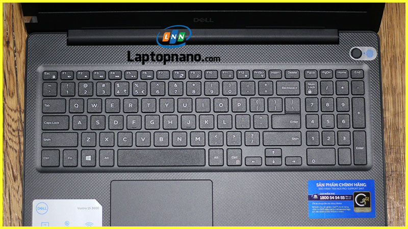 Laptop Dell Vostro 3580 i5-8265U trang bị Bàn phím độ nảy vừa phải