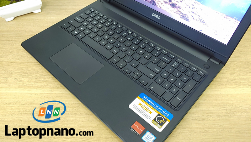 Laptop Dell inspiron 3576 Core i5-8250U Trang bị Bàn phím và Touchpad độ nhạy và chính xác cao