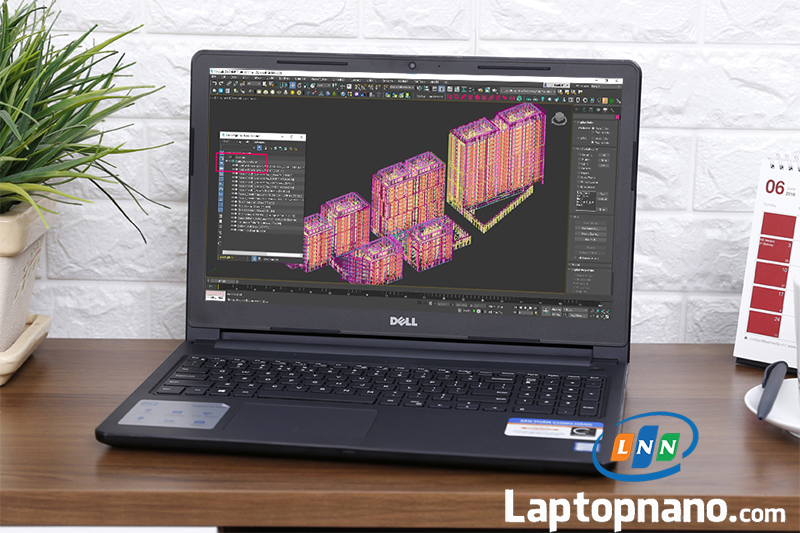 Laptop Dell inspiron 3576 Core i5-8250U Trang bị Card đồ họa rời AMD Radeon 520 2GB DDR5 mạnh mẽ