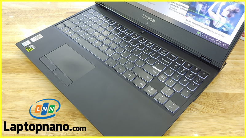 Laptop Lenovo Legion Y540-15IRH-PG0 Core i7-9750H trang bị Bàn phím và Touchpad - Chính xác và thoải mái cho mọi tác vụ