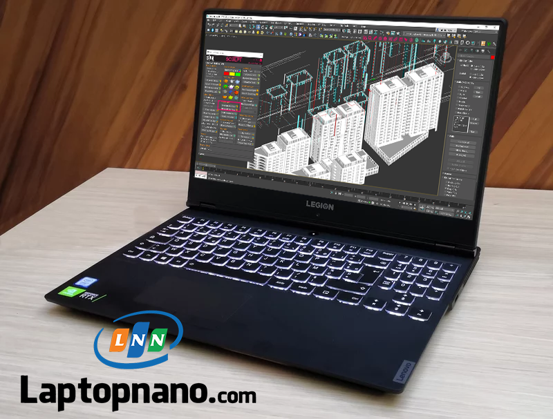 Laptop Lenovo Legion Y540-15IRH-PG0 Core i7-9750H trang bị Card đồ họa nVidia Geforce GTX 1650 4GB DDR5 – Sức mạnh đồ họa vượt trội