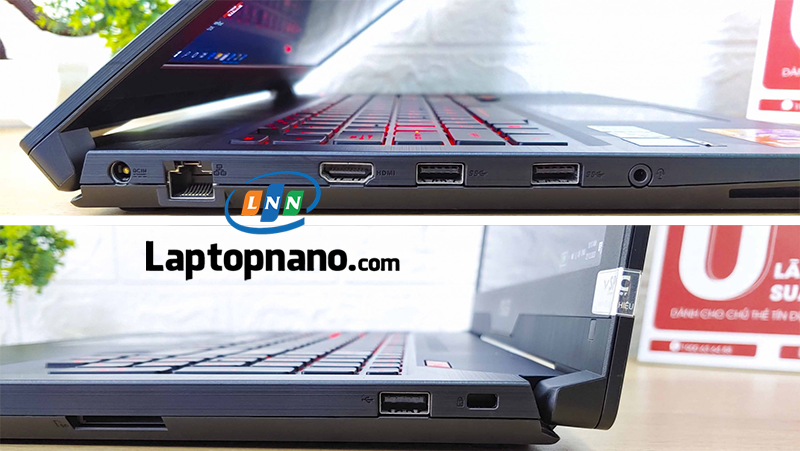 Laptop Asus FX503VD-E4082T Core i5-7300HQ Trang bị Cổng kết nối đa dạng