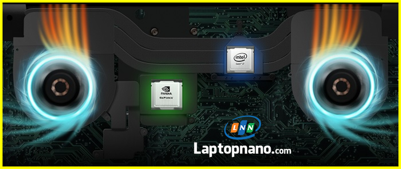 Laptop Asus FX503VD-E4082T Core i5-7300HQ Trang bị Hệ thống tản nhiệt hiệu quả