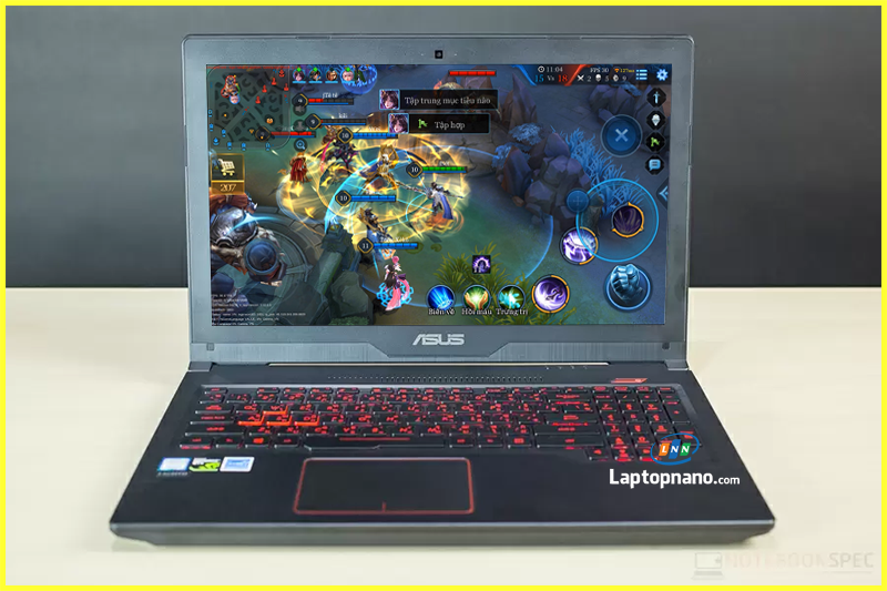 Laptop Asus FX503VD-E4082T Core i5-7300HQ Trang bị Hiệu năng mạnh mẽ