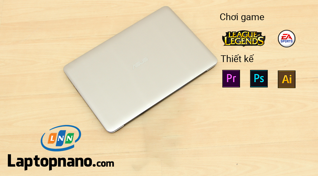 Laptop Asus A556UA-DM781D (X556UAK) Core i5-7200U Thiết kế tinh tế