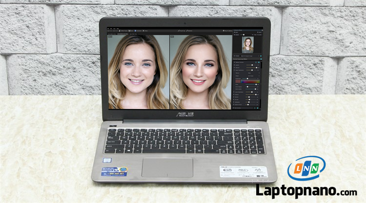 Laptop Asus A556UA-DM781D (X556UAK) Core i5-7200U Trang bị Màn hình HD hình ảnh trung thực