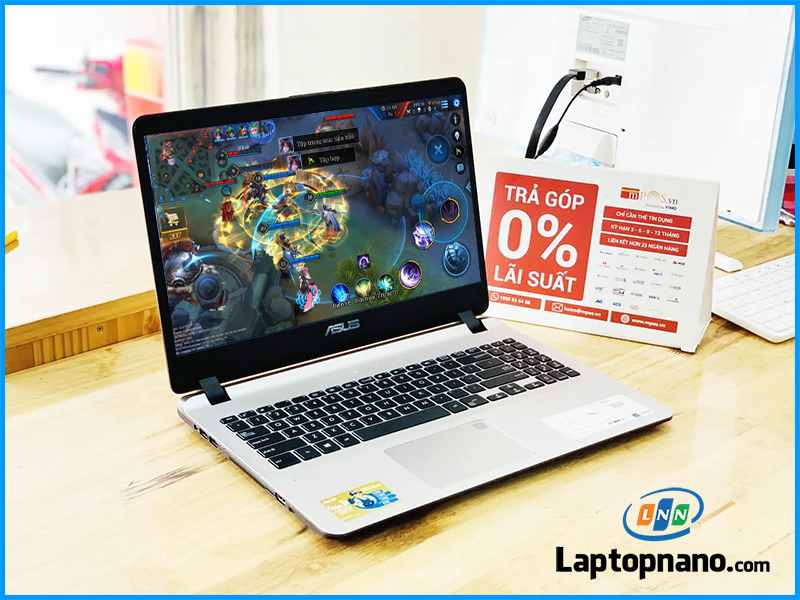 Laptop ASUS VivoBook X507UA-EJ483T Core i5-8250U trang bị Hiệu năng ổn định với bộ vi xử lý Intel Core i5-8250U