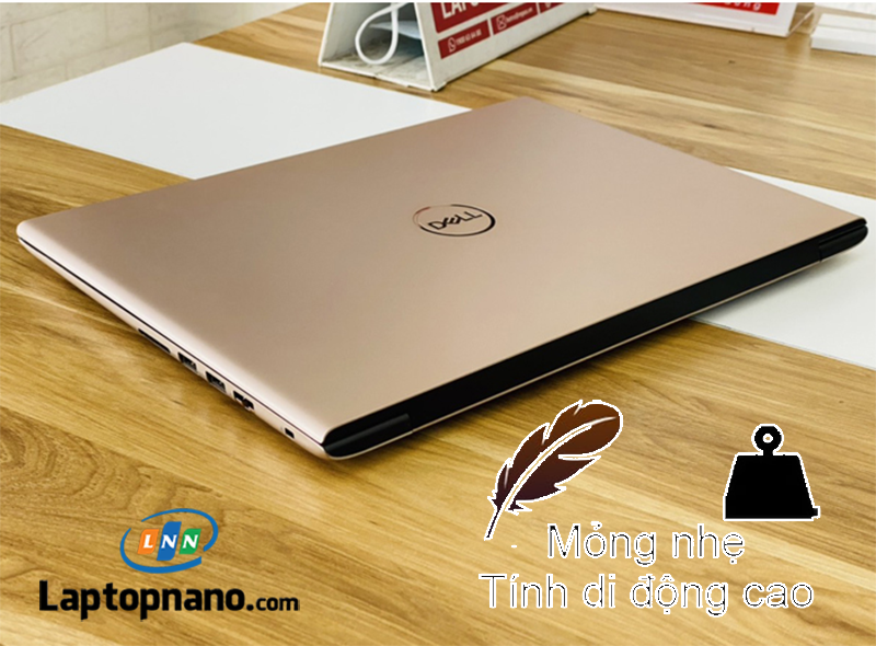 Laptop Dell Vostro 5471 Core i5-8250U Thiết kế vỏ nhôm sang trọng