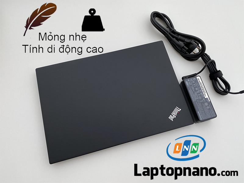 Laptop Lenovo ThinkPad T490s Core i7-8665u Thiết kế mỏng nhẹ, bền bỉ – Đồng hành lý tưởng mọi lúc, mọi nơi
