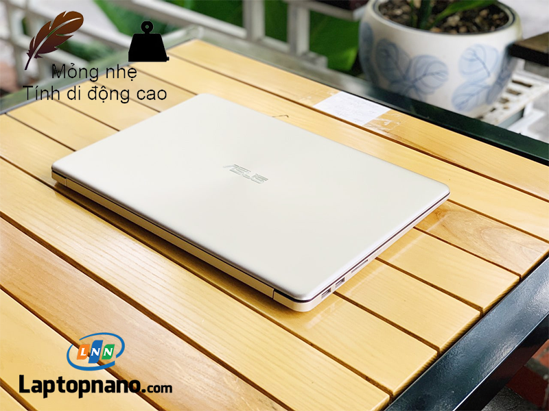 Laptop Asus Vivobook A510UA-EJ1215T (X510UAR) Core i5-8250U Thiết kế mỏng nhẹ, hiện đại