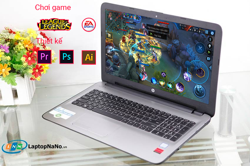 Laptop Hp 15-ay166tx Core i5-7200U Trang bị Hiệu năng mạnh mẽ