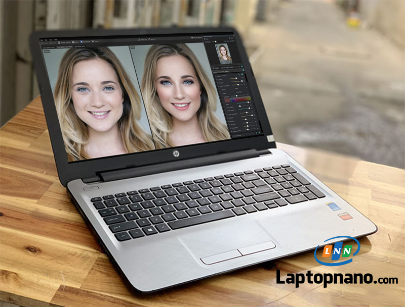 Laptop Hp 15-ay166tx Core i5-7200U Trang bị Màn hình 15.6 inch HD sắc nét