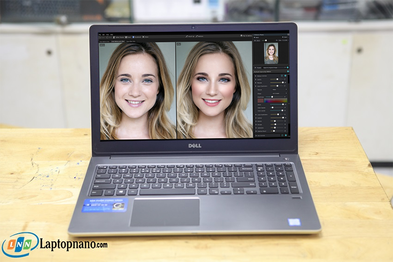 Laptop Dell Vostro 15 5568 Core i5-7200U Trang bị Màn hình sắc nét, trải nghiệm thị giác tuyệt vời