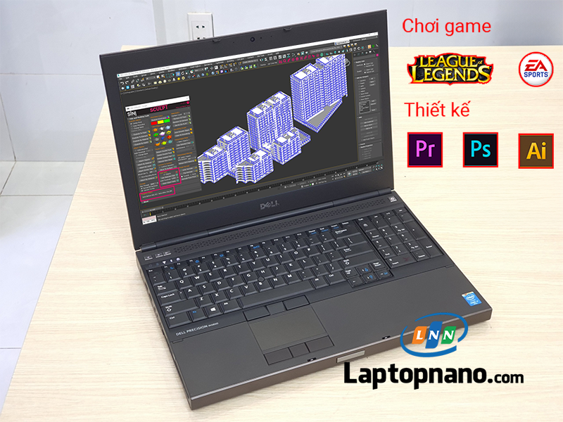 Laptop Dell Precision M4800 Core i7-4800MQ Trang bị Hiệu năng mạnh mẽ cho mọi tác vụ