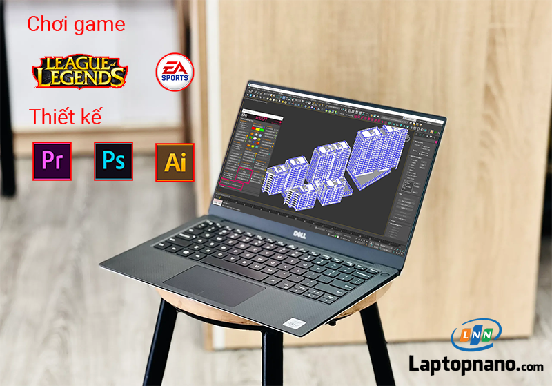 Laptop cũ Dell XPS 7390 i7-10510U Hiệu năng mạnh mẽ, xử lý mượt mà mọi tác vụ