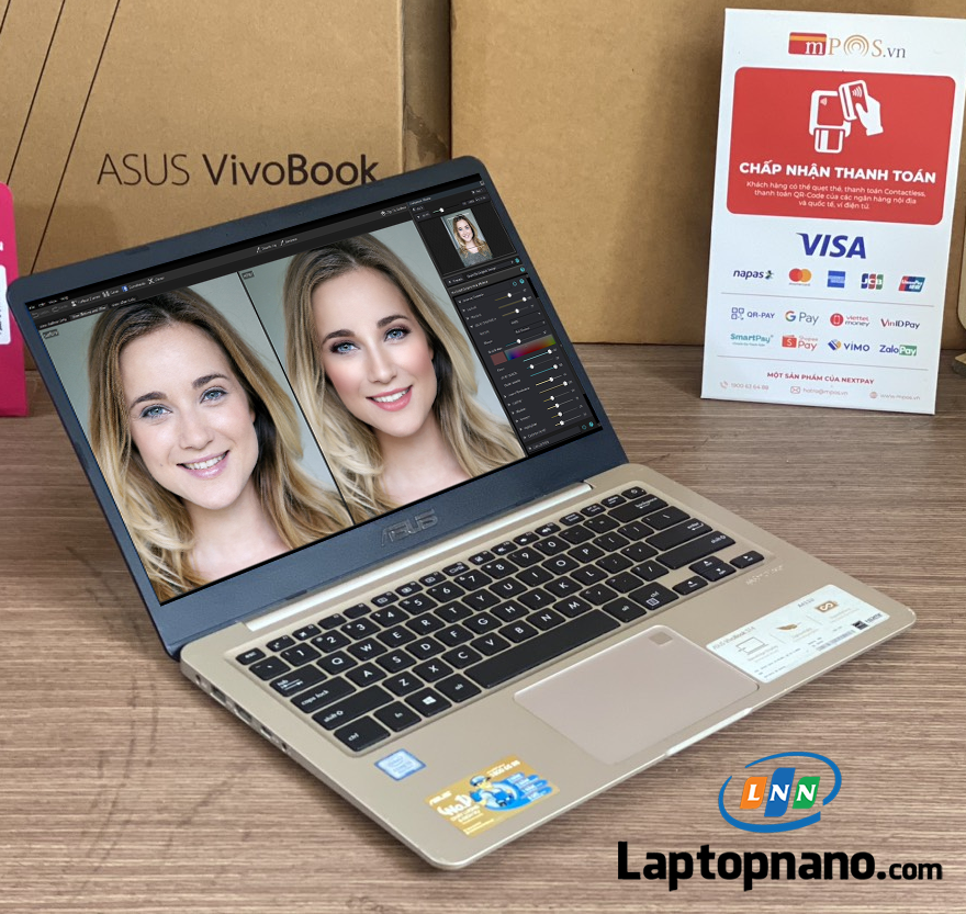 Laptop cũ Asus Vivobook X411UA-BV221T Core i3 7100U 4