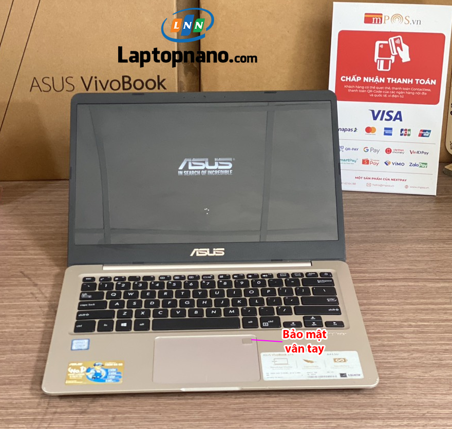 Laptop cũ Asus Vivobook X411UA-BV221T Core i3 7100U 6