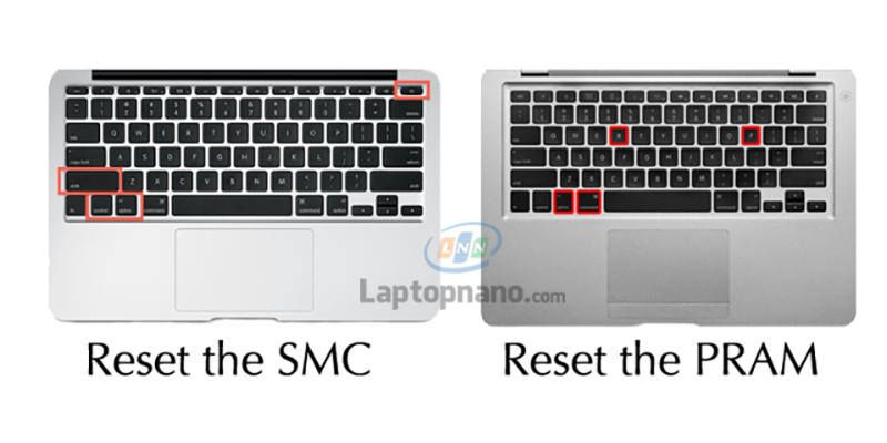Reset NVRAM/PRAM và SMC trên macbook