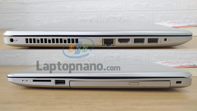 HP 15-bs557TU Core i3-7100U trang bị cổng kết nối