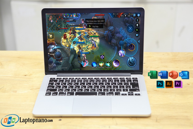 macbook pro retina 2015 13 inch i5 8gb 256gb hiệu năng mạnh mẽ