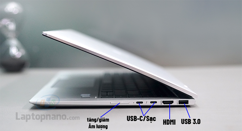HP Elitebook 1040 G6 X360 Core i5 8250U đầy cổng kết nối bên phải