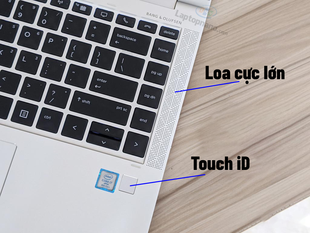 HP Elitebook 1040 G6 X360 Core i5 8250U trang bị bảo mật vân tay hiện đại