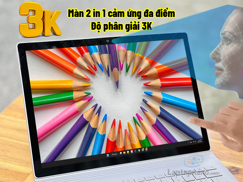 Microsoft Surface Book 2 13.5 inch intel Core I7 8650U màn hình cảm ứng độ phân giải 3K