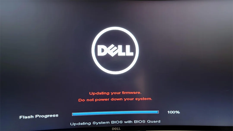 Cập nhật BIOS cho laptop Dell